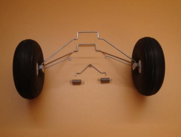 Ersatzteil - FMS Piper PA-18 Super Cub 170cm, Hauptfahrwerk mit Räder